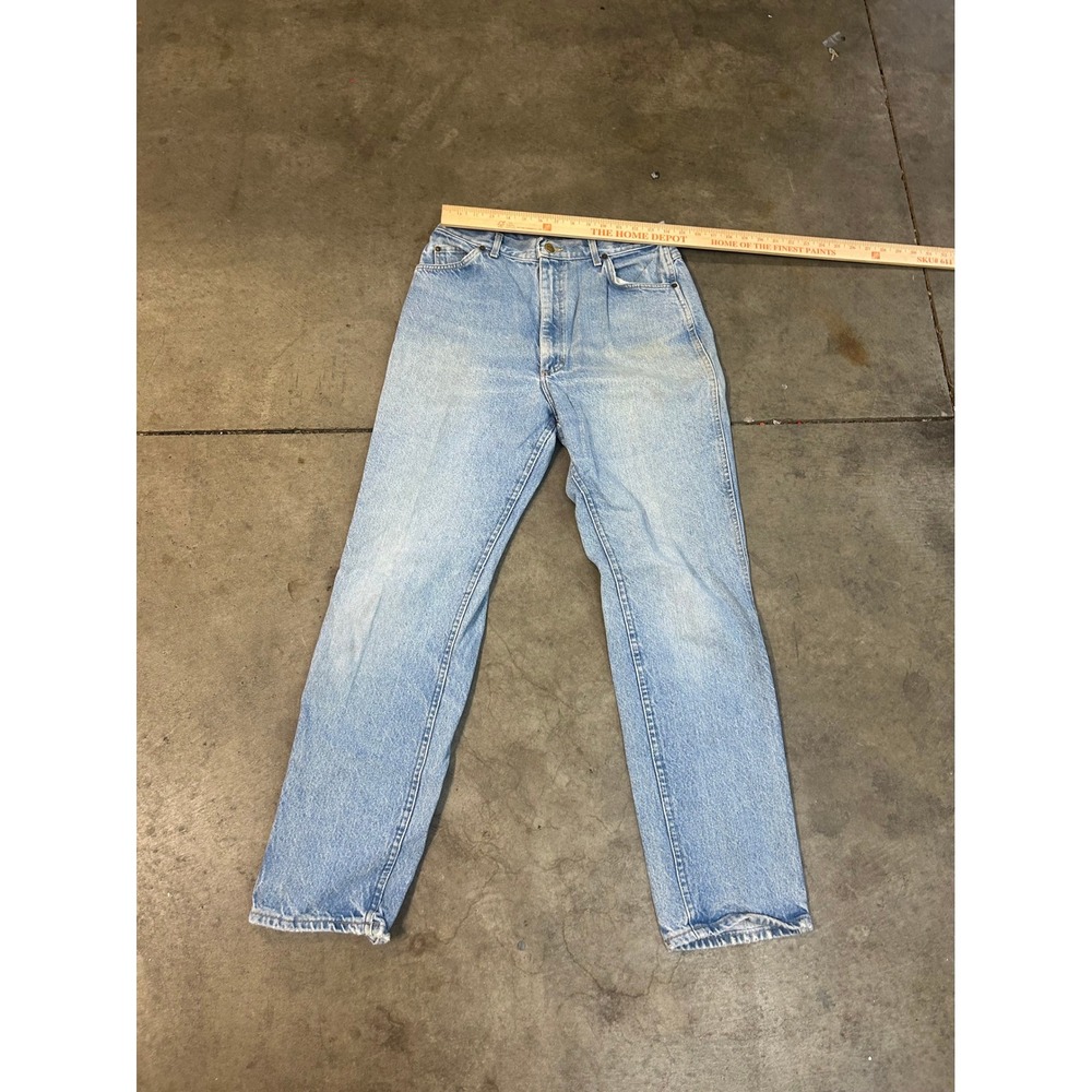 Vintage 80s/90s Lee High Waisted Jeans Light Wash Womens 30x30